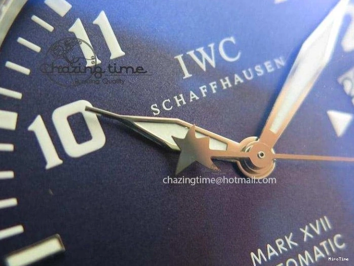 MIROTIME 0410 Mark XVII Le Petit Prince MK Maker 1:1 Best Edition SS Blue Dial A2892 On Brown Leather Strap GoodFit 7379